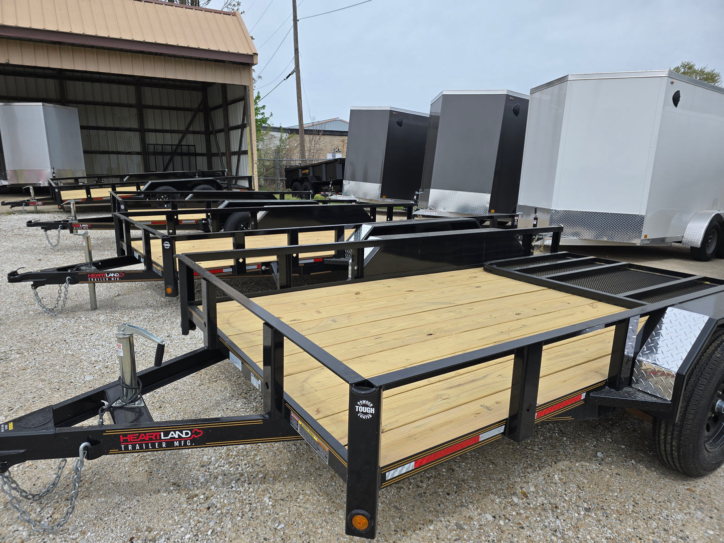 2025 Heartland Utility Trailers - Various sizes/prices