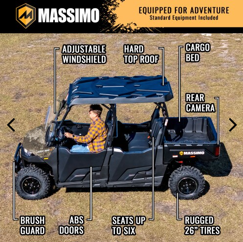 2025 Massimo Buck 550 - 6 seat