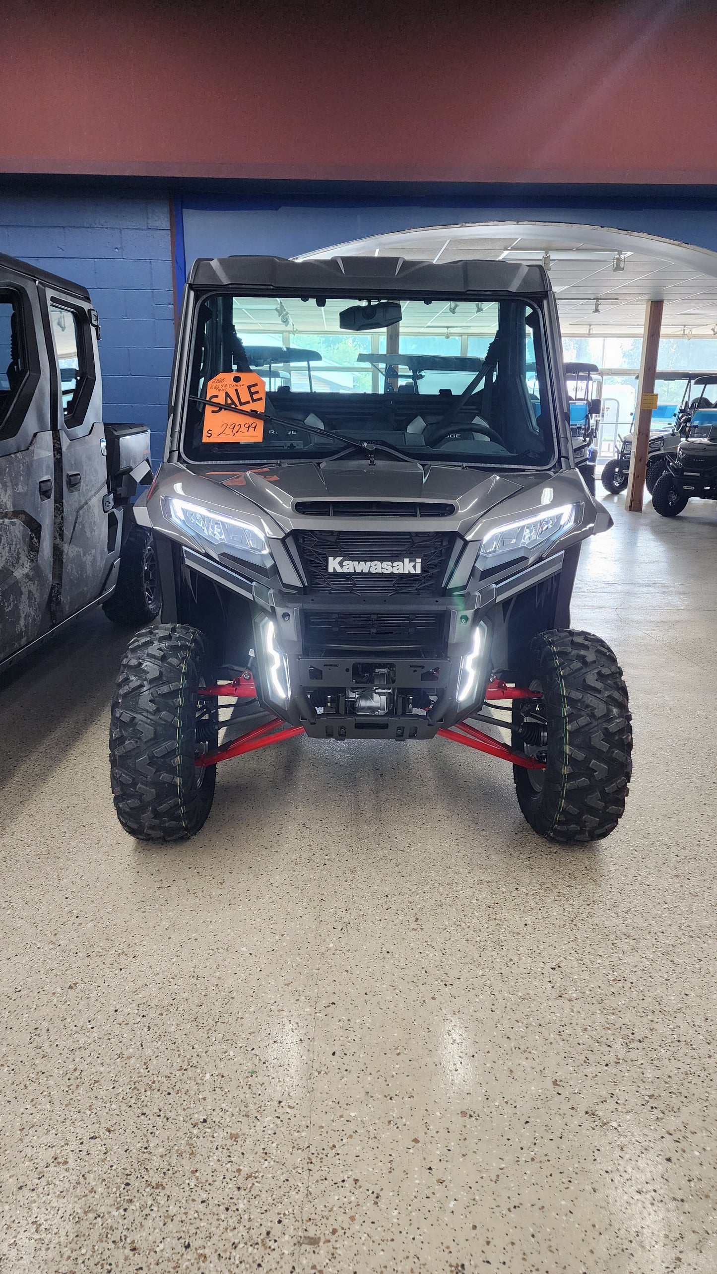 2025 Kawasaki Ridge XR Deluxe HVAC