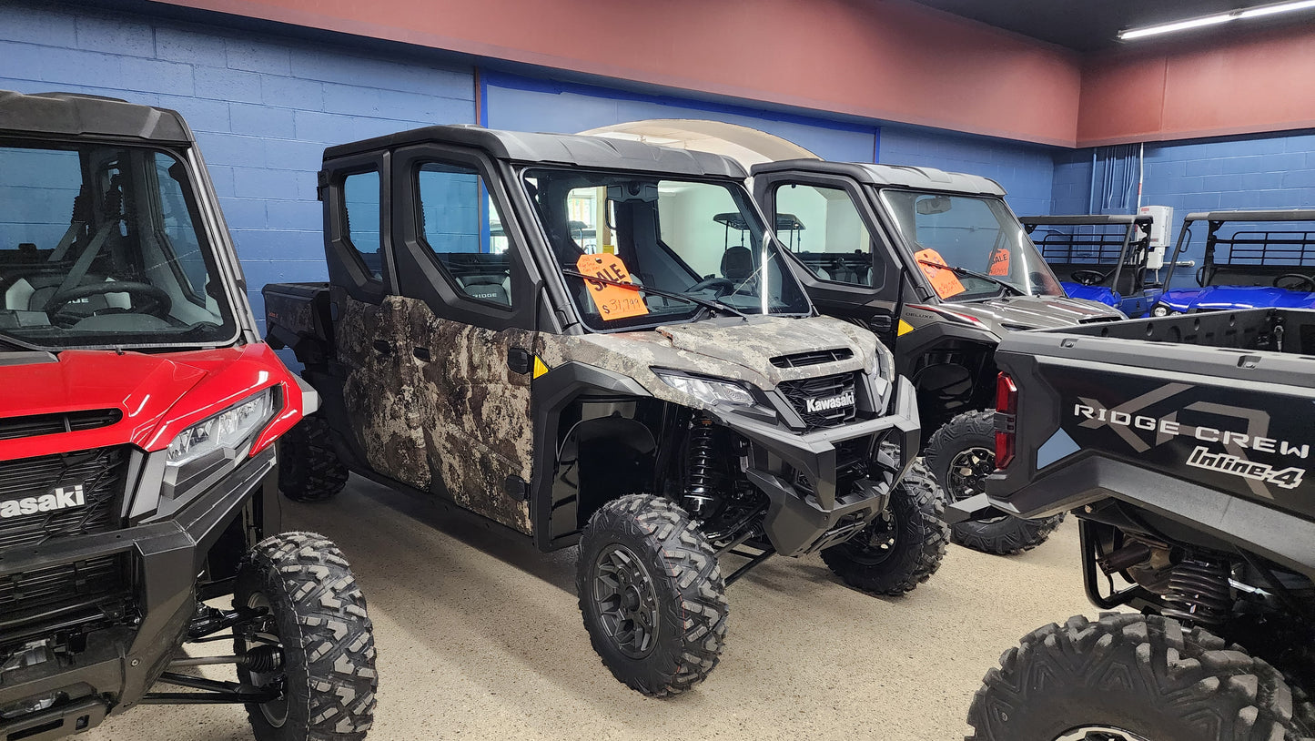 2025 Kawasaki Ridge Crew HVAC
