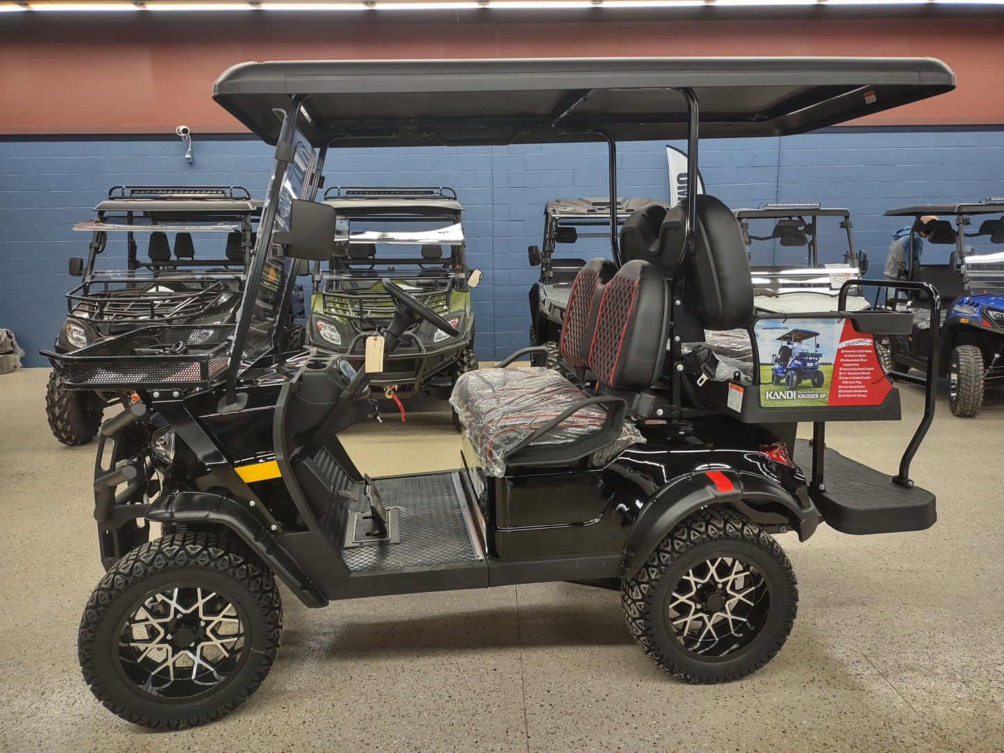 Kandi Kruiser 4P Electric Golf Cart - AGM batteries