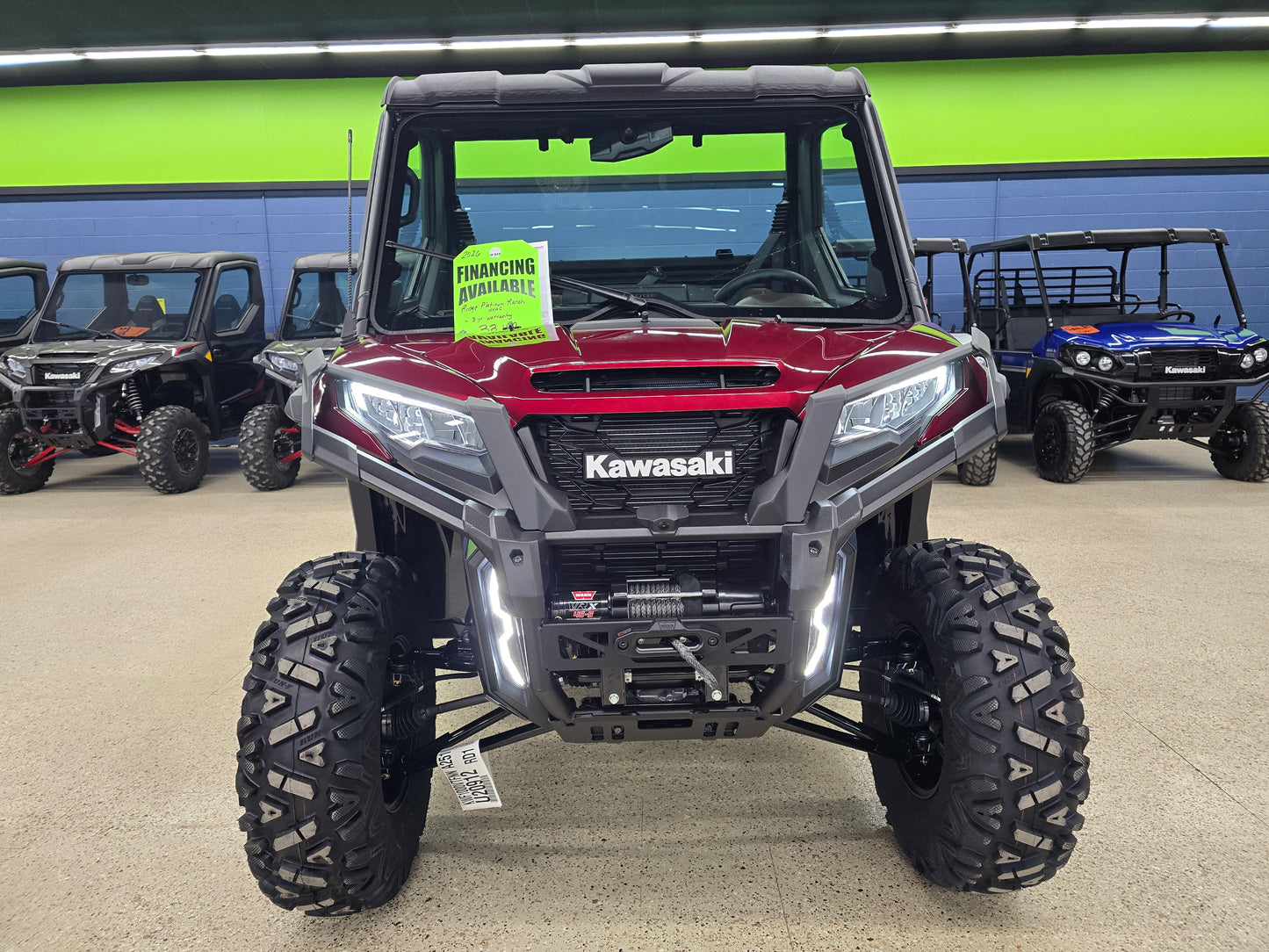 2026 Kawasaki RIDGE® PLATINUM RANCH EDITION HVAC