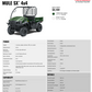 2027 Kawasaki KAF400PVFNN Mule SX 4x4