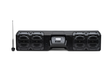 RIDGE® CREW Stage 1 Visor Audio System with Built-In Source Unit